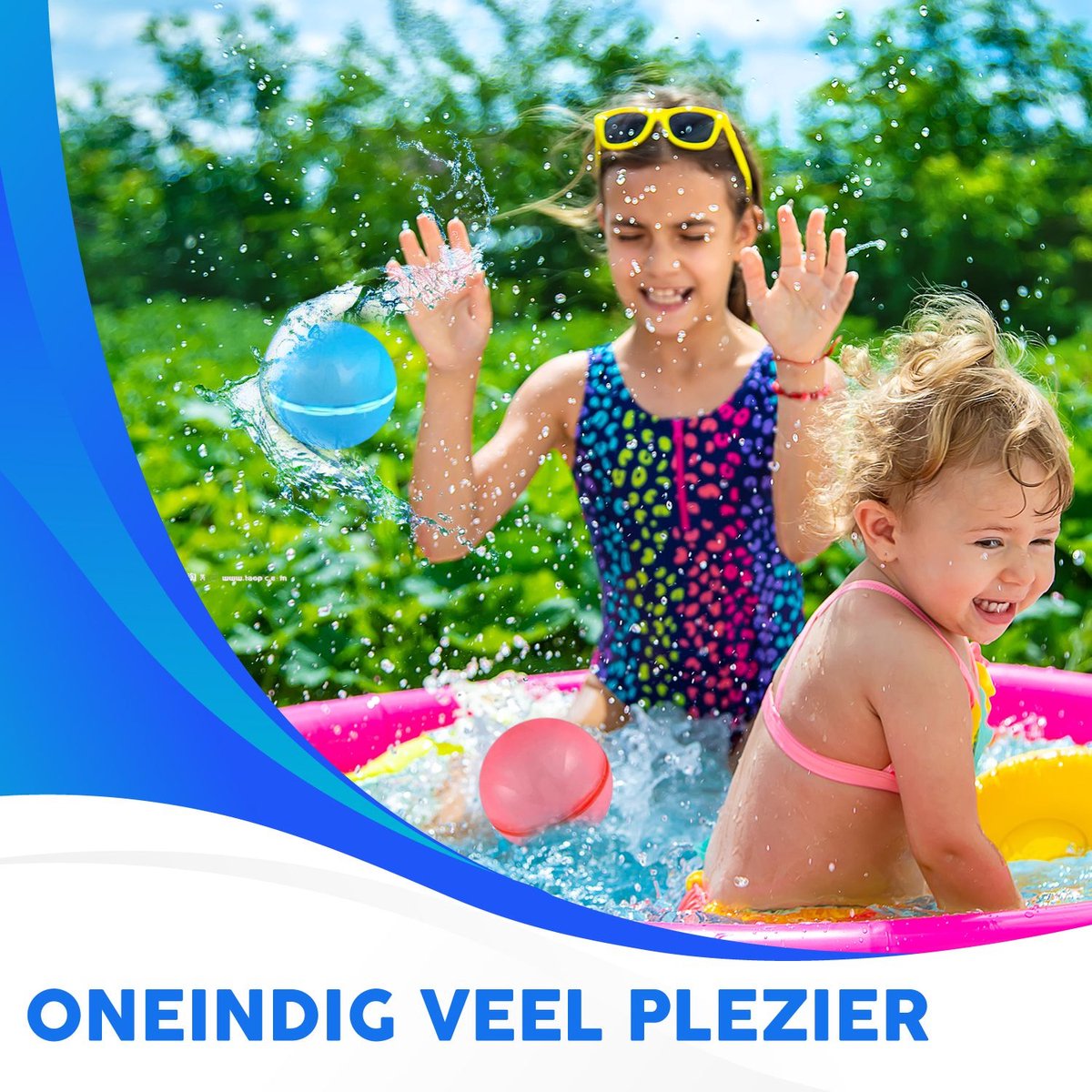 SplashBallen™ | Wiederverwendbare magnetische Wasserballons