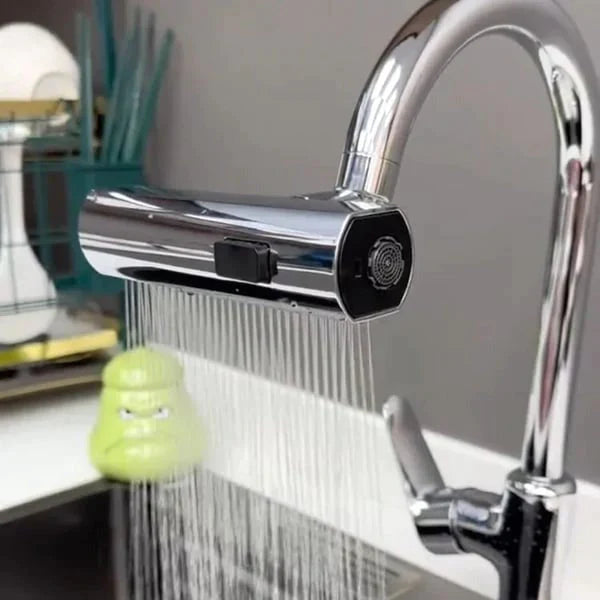 Waterval Kraan™ | Stilvolle 3-in-1 Ergonomische Armatur