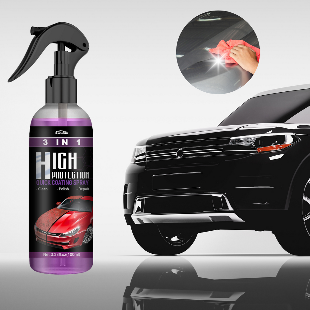 AutoGlanz™ | 3-in-1 Nano-Keramik-Beschichtungsspray | 1+2 Gratis