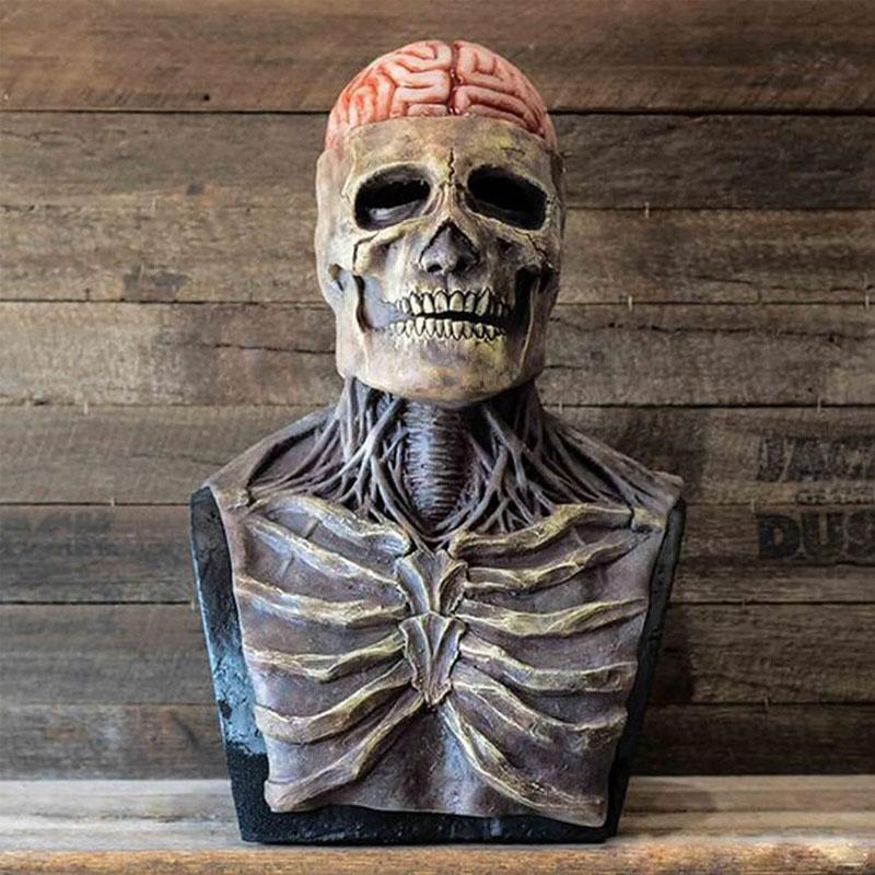 Haunted 3D Halloween Skeleton Mask
