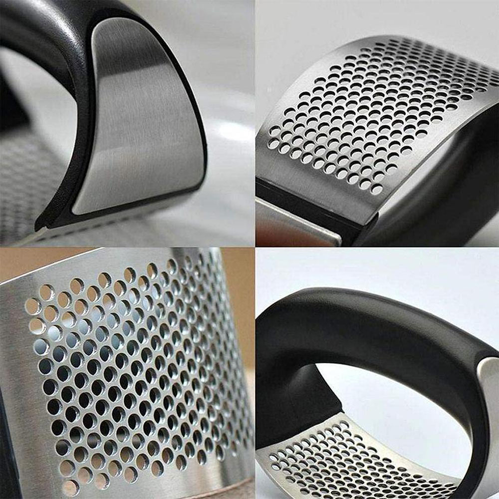 QuickPress | Ergonomischer Knoblauchpresse aus rostfreiem Stahl