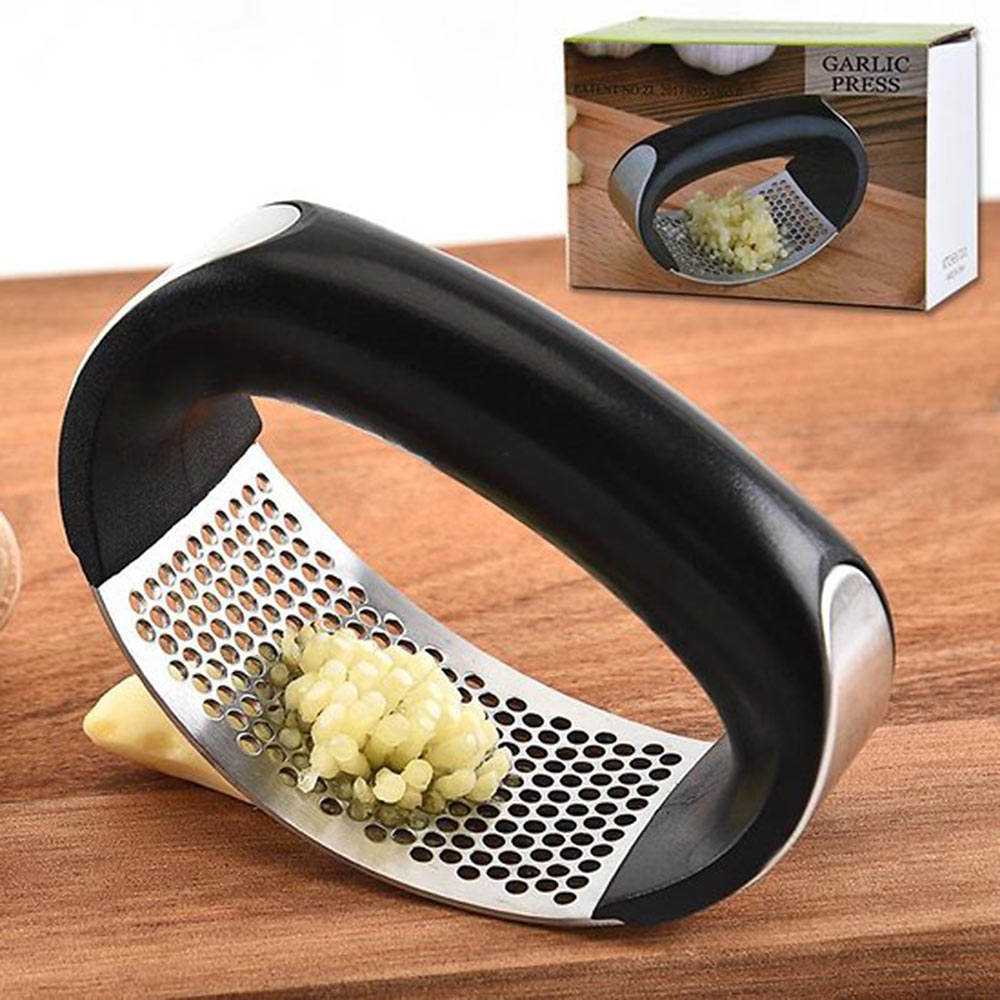 QuickPress | Ergonomischer Knoblauchpresse aus rostfreiem Stahl
