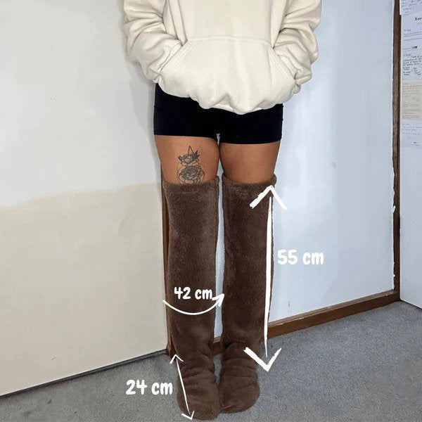 Fuzzy Legs™ | Warme Flauschige Beinwärmer