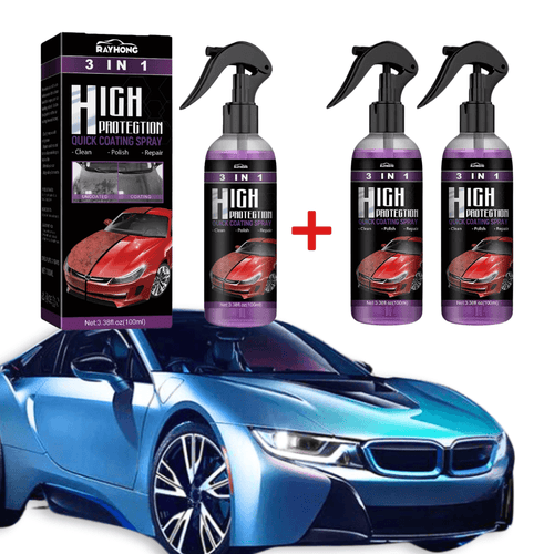 AutoGlanz™ | 3-in-1 Nano-Keramik-Beschichtungsspray | 1+2 Gratis