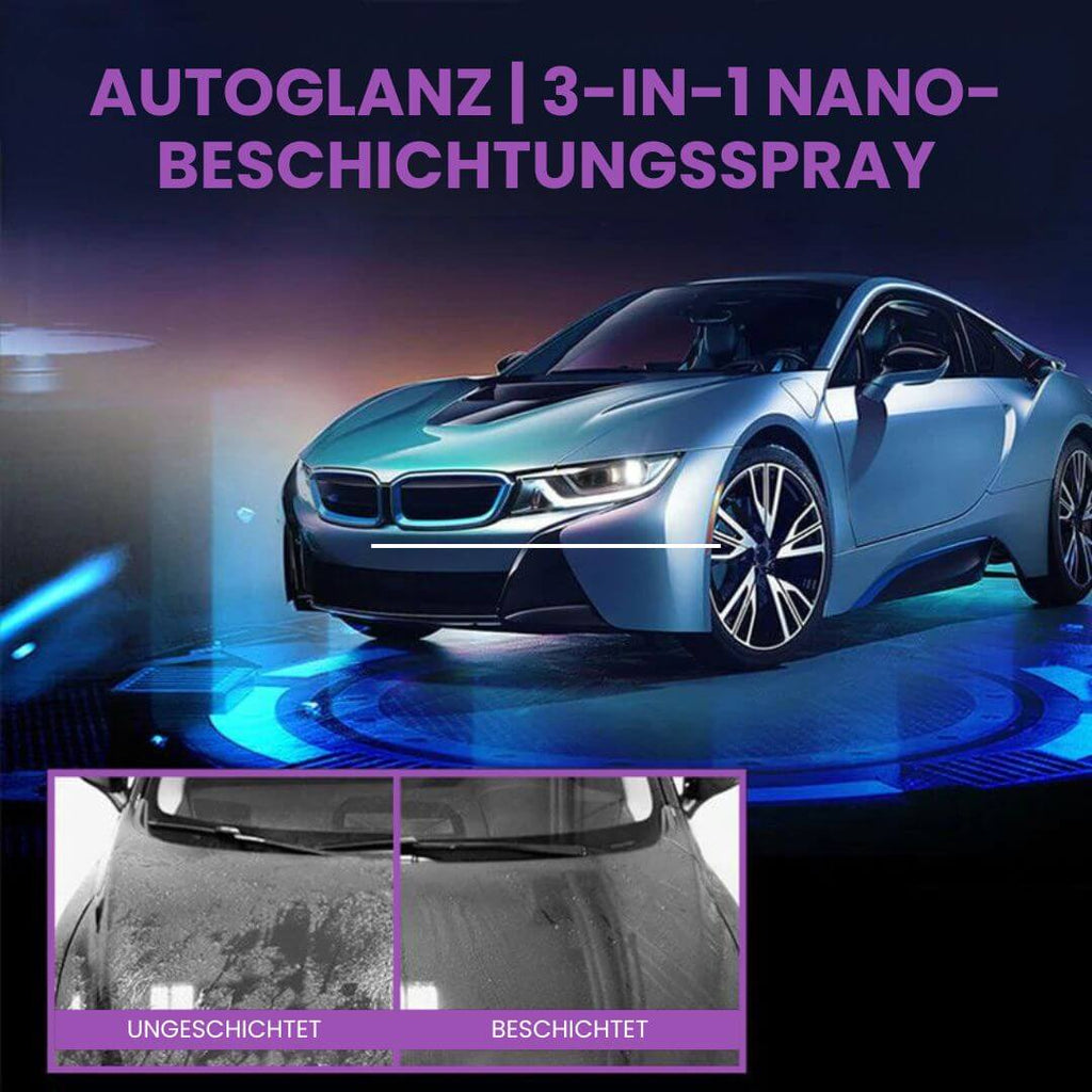 AutoGlanz™ | 3-in-1 Nano-Keramik-Beschichtungsspray | 1+2 Gratis