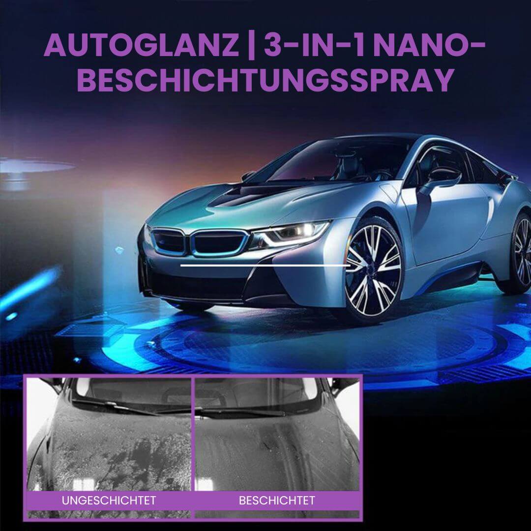 AutoGlanz™ | 3-in-1 Nano-Keramik-Beschichtungsspray | 1+2 Gratis