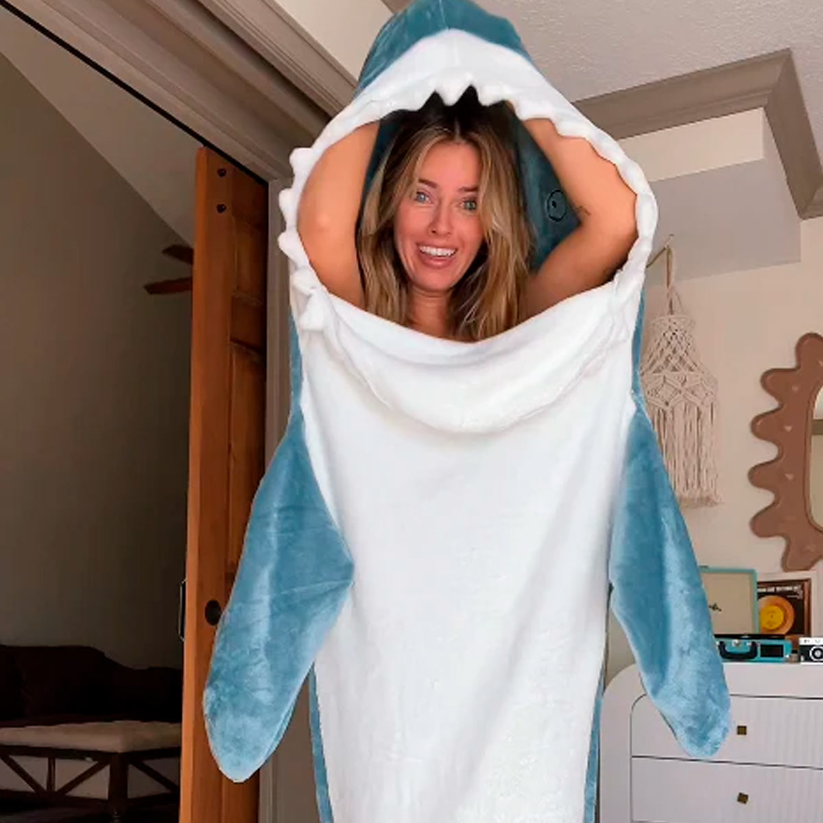 ComfyShark™ | Gemütliche All-in-One-Decke