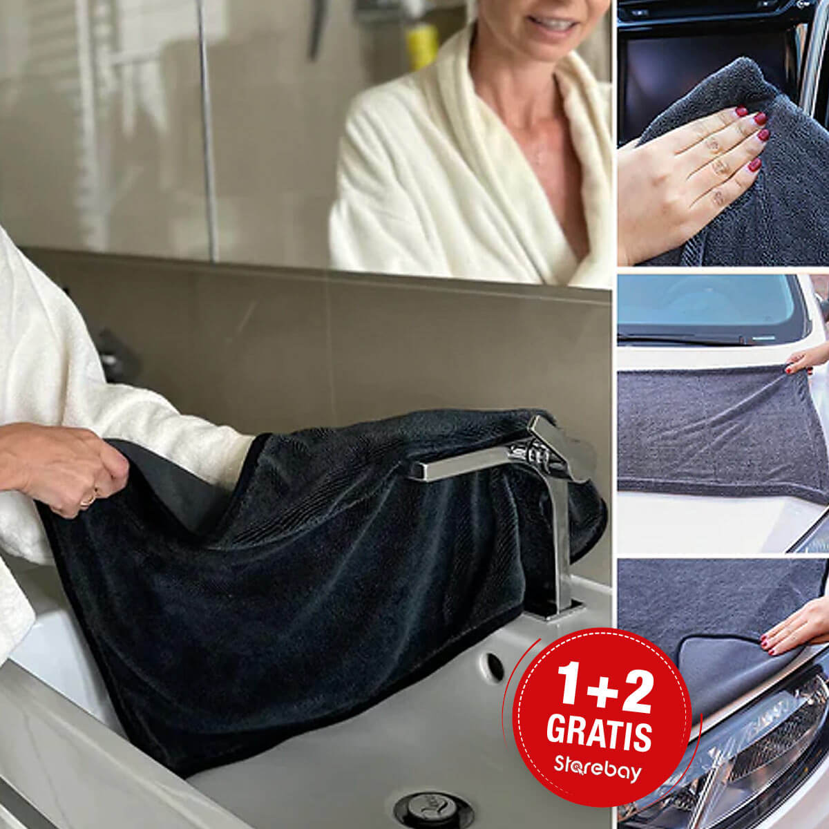 EasyWipe - Trockentuch - 1+2 GRATIS