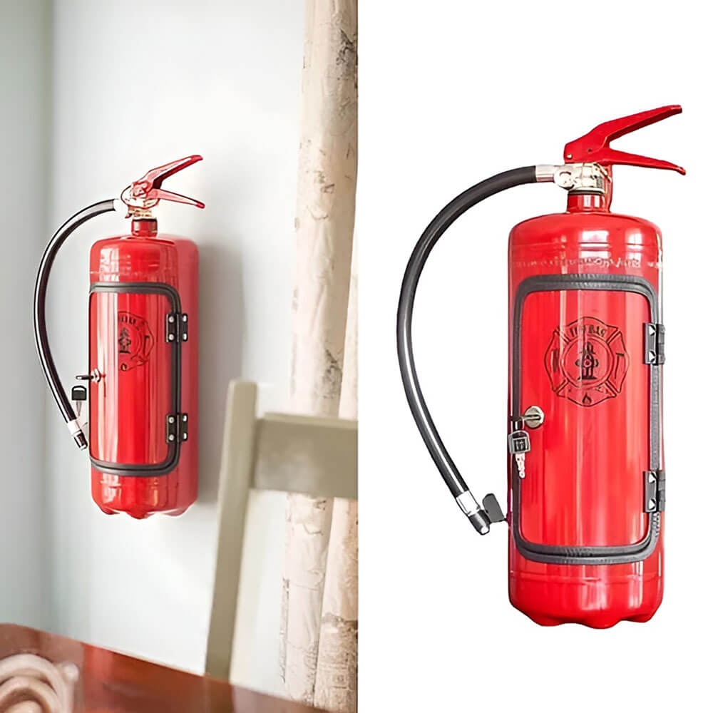 FireVault™ | Minibar im Feuerlöscher-Design