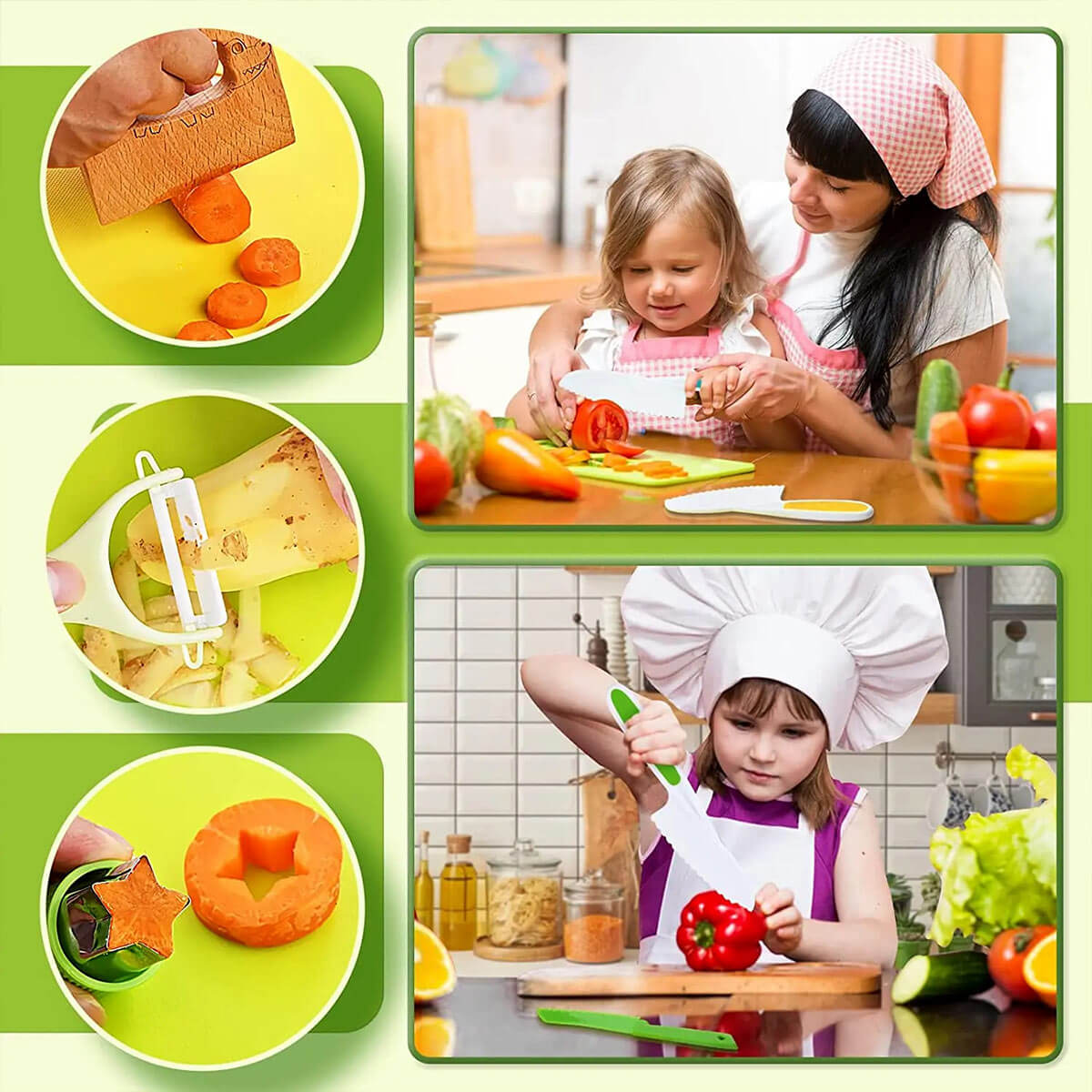 JuniorChef™ Küchenwerkzeug für Kinder (13-teilig)