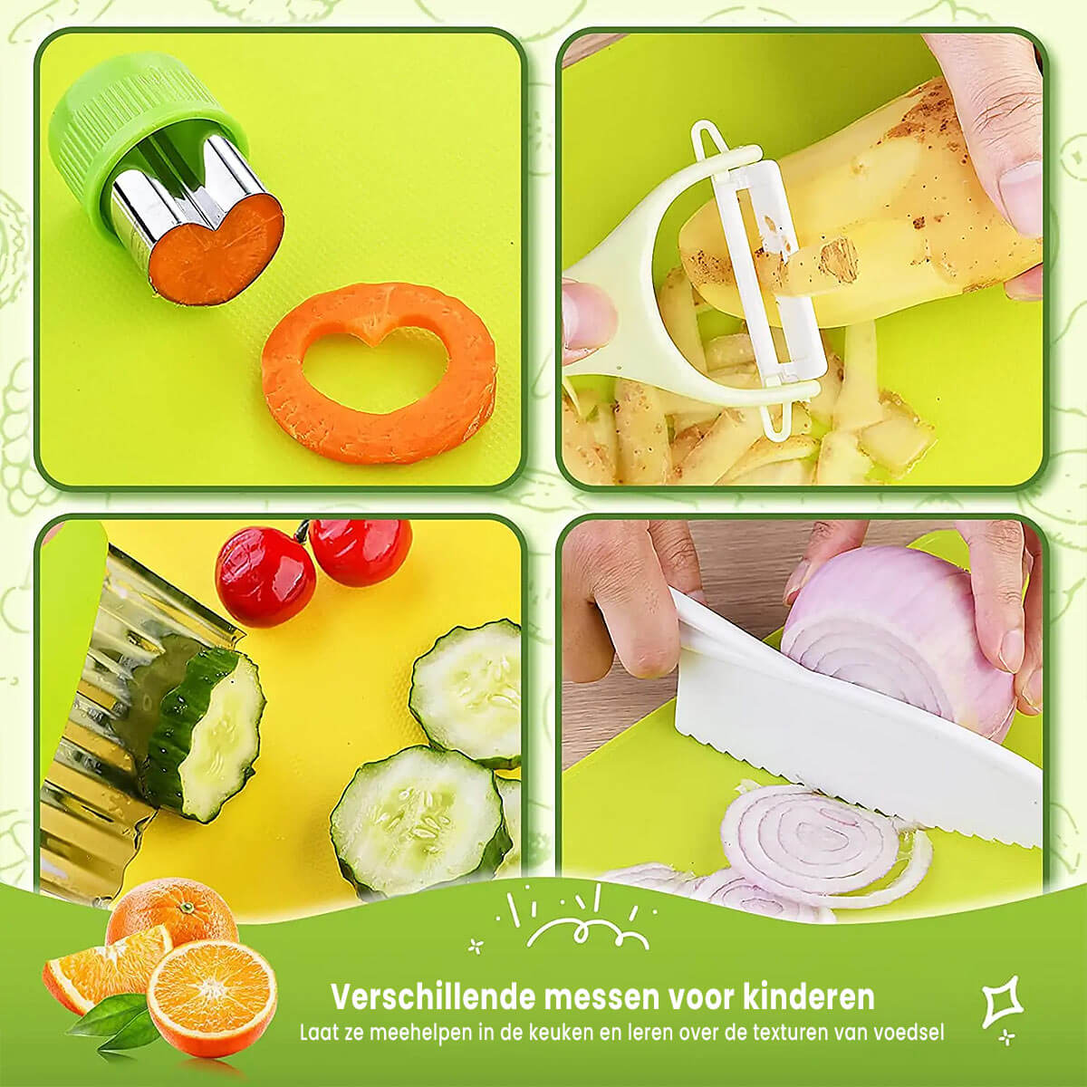 JuniorChef™ Küchenwerkzeug für Kinder (13-teilig)