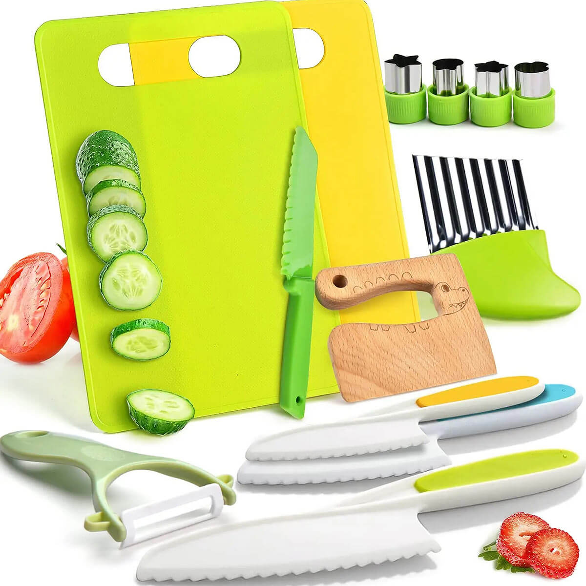 JuniorChef™ Küchenwerkzeug für Kinder (13-teilig)