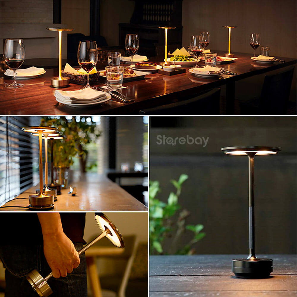 LumiaTrend™ | Kabellose wiederaufladbare Tischlampe