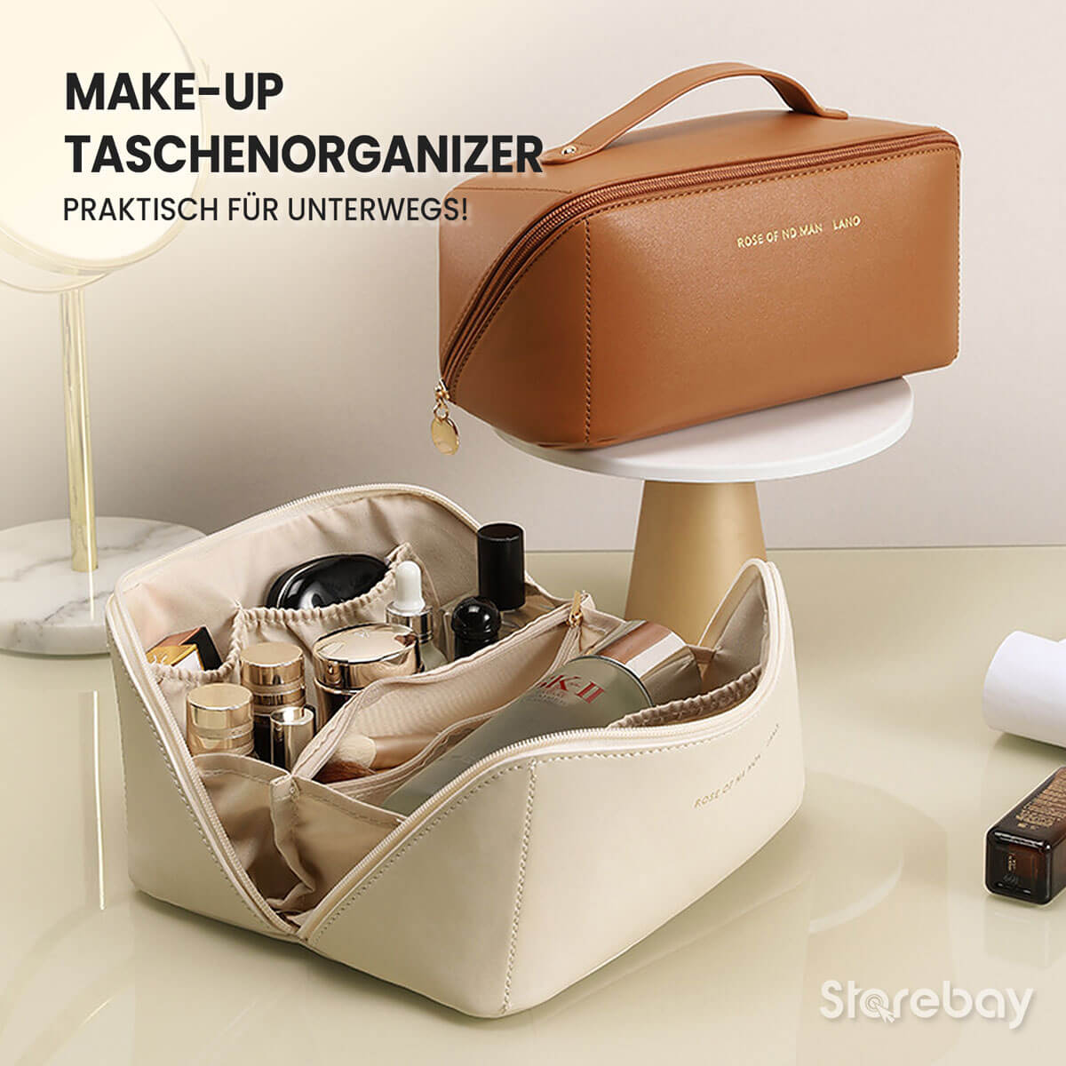 Make-up Taschenorganizer | Praktisch für unterwegs