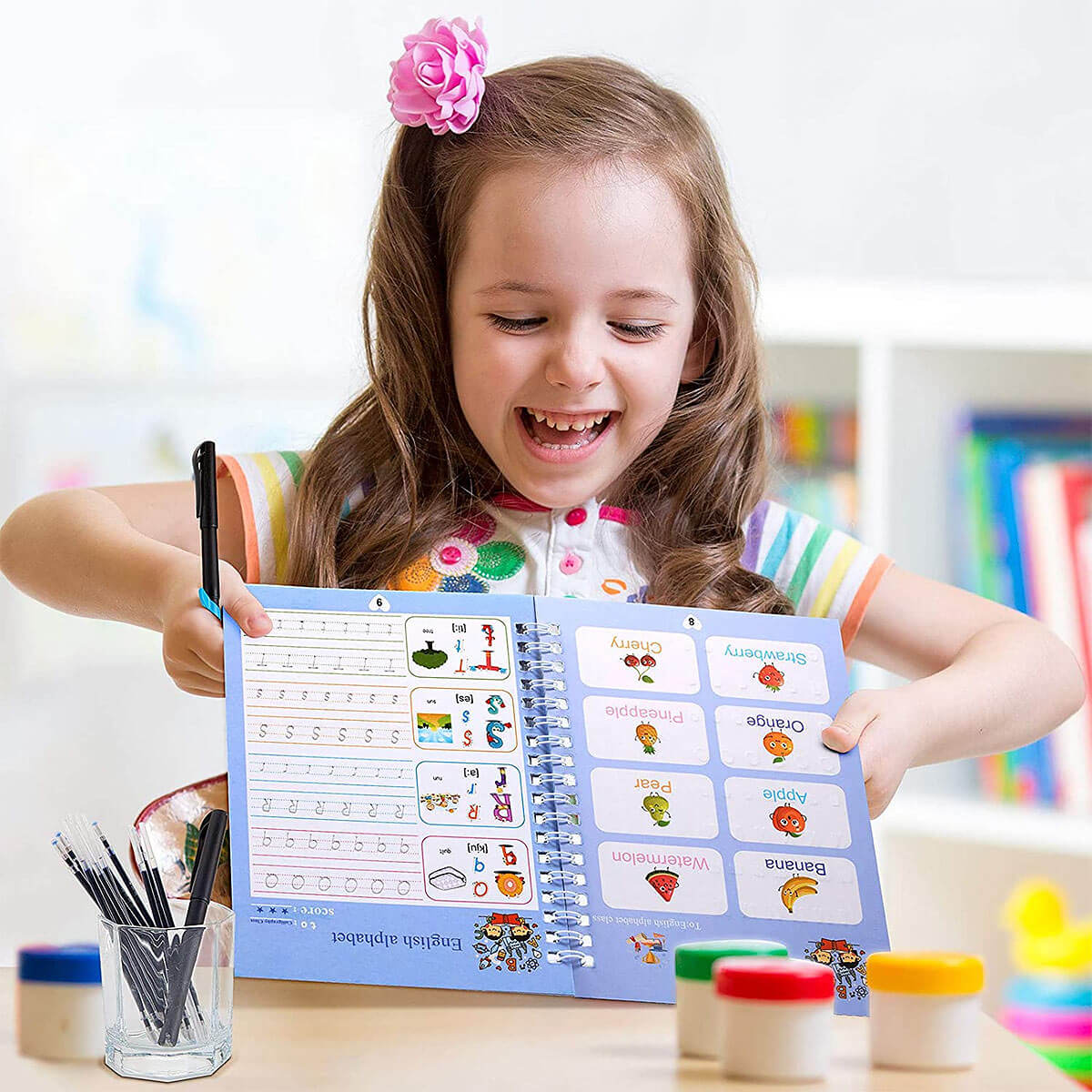 Magisches Übungsheft™ | Einführung in das Schreiben für Kinder