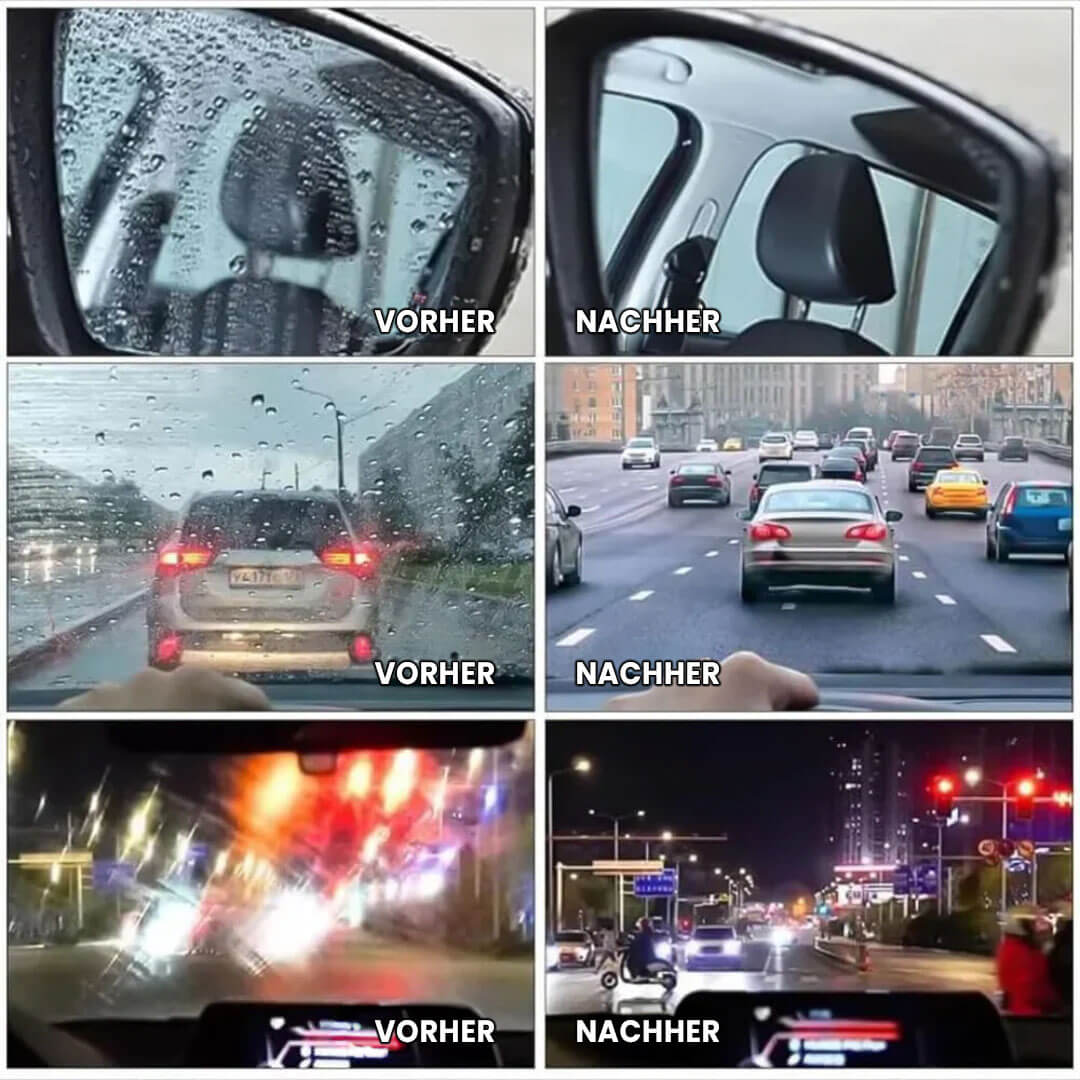 RainClear Shield | Perfekter Schutz und klare Sicht für deine Autoscheiben
