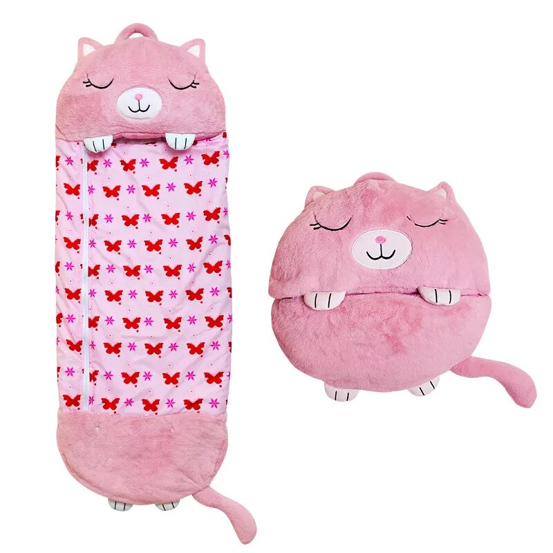 Knuddelnest™ - Schlafsack & Kuscheltier in einem