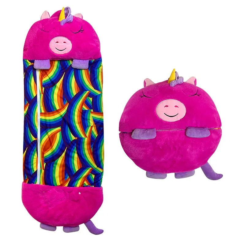 Knuddelnest™ - Schlafsack & Kuscheltier in einem