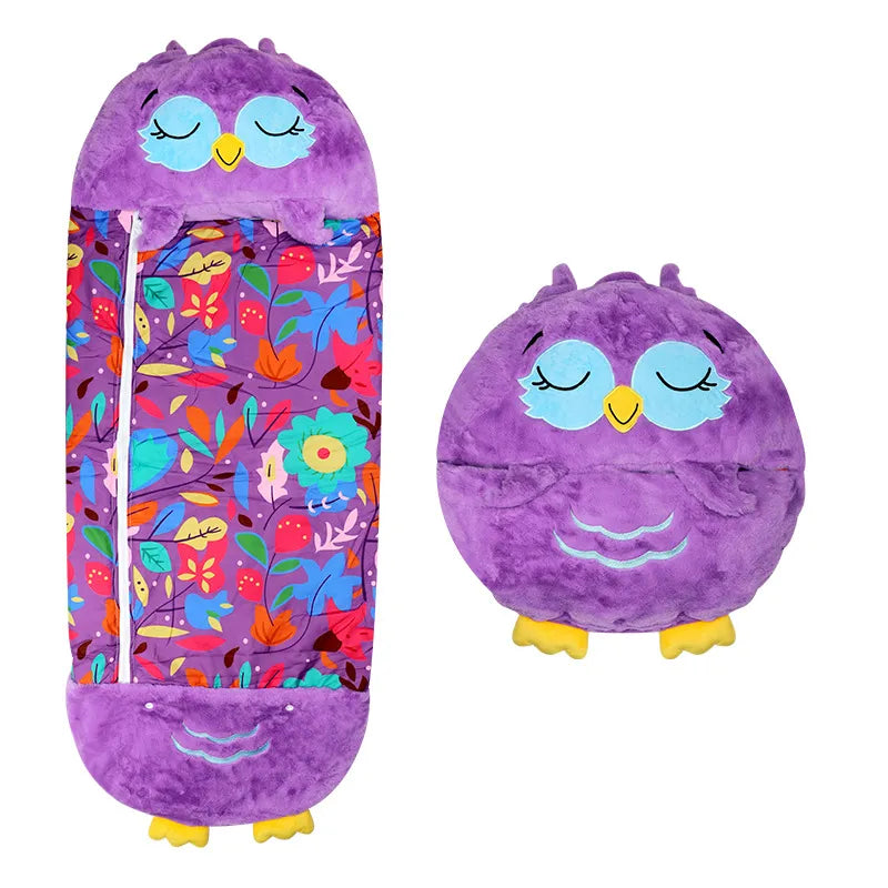 Knuddelnest™ - Schlafsack & Kuscheltier in einem