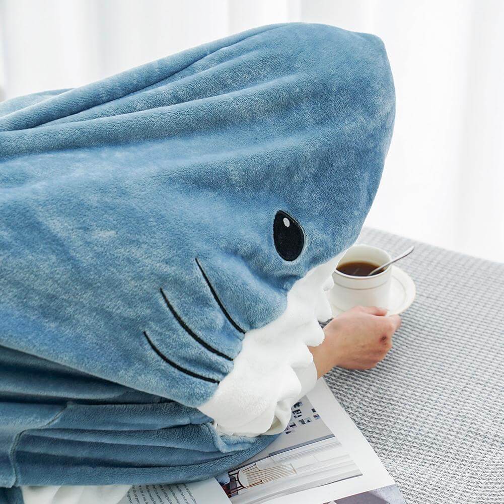 ComfyShark™ | Gemütliche All-in-One-Decke