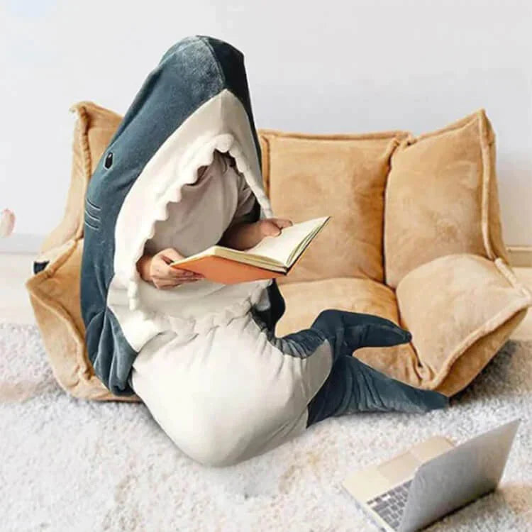 ComfyShark™ | Gemütliche All-in-One-Decke