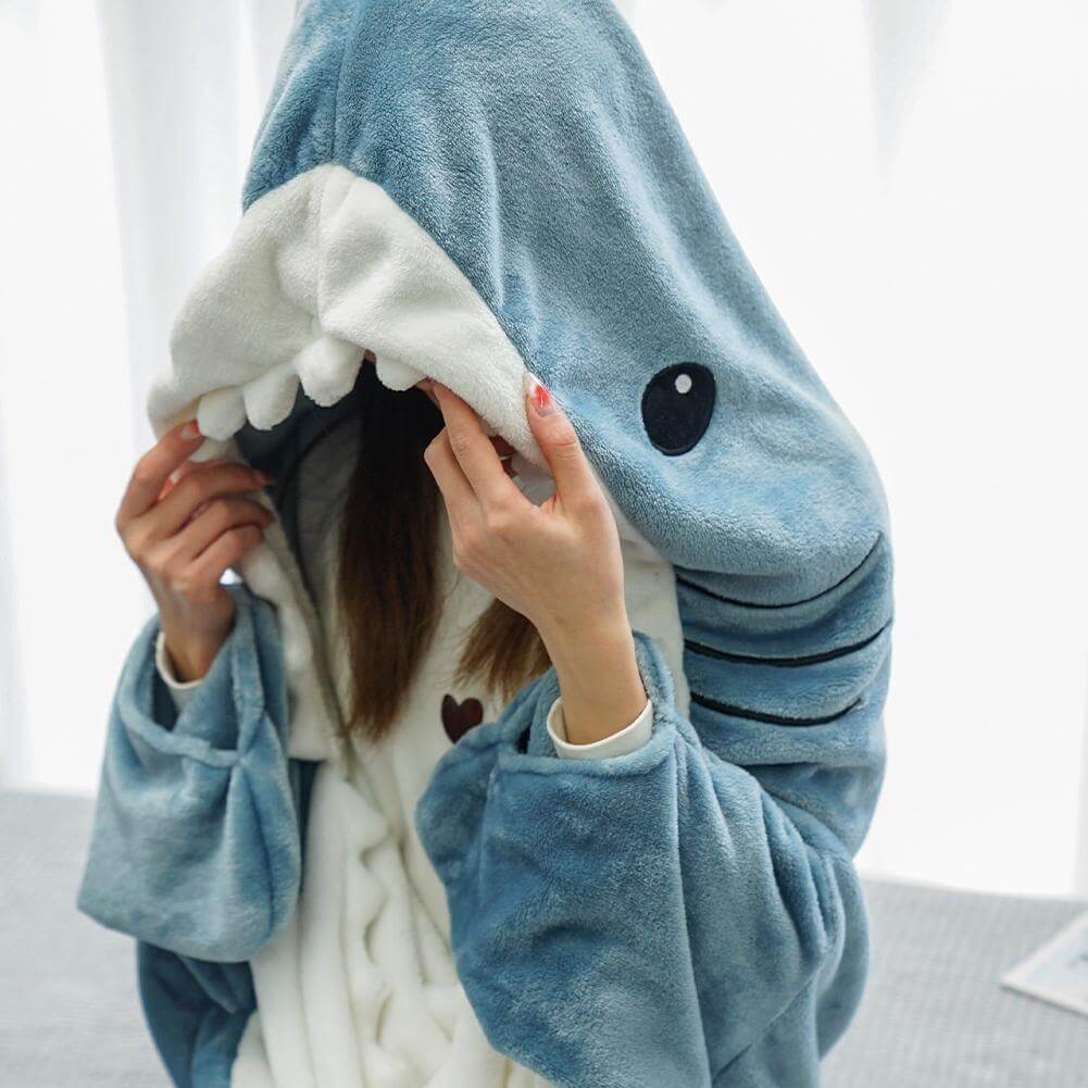 ComfyShark™ | Gemütliche All-in-One-Decke