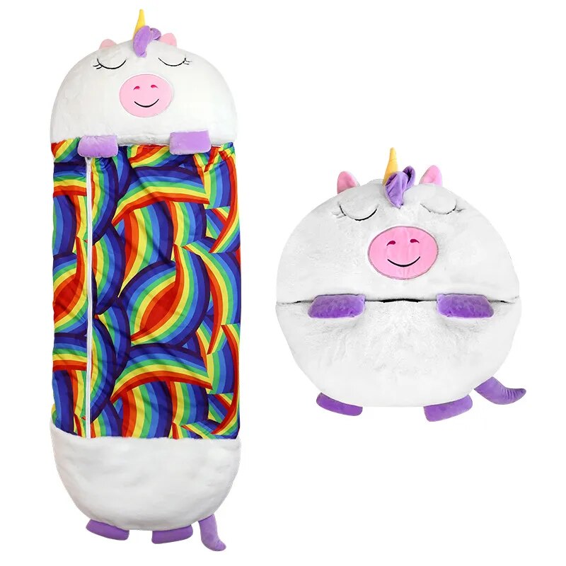Knuddelnest™ - Schlafsack & Kuscheltier in einem