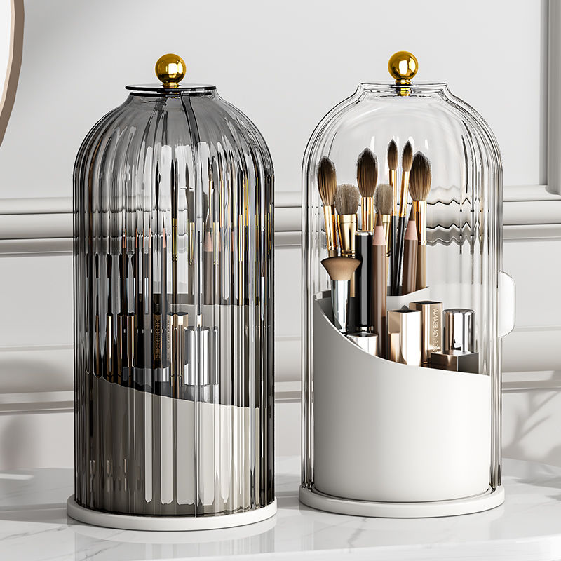 Eleganter 360° drehbarer Make-up-Pinsel-Organizer