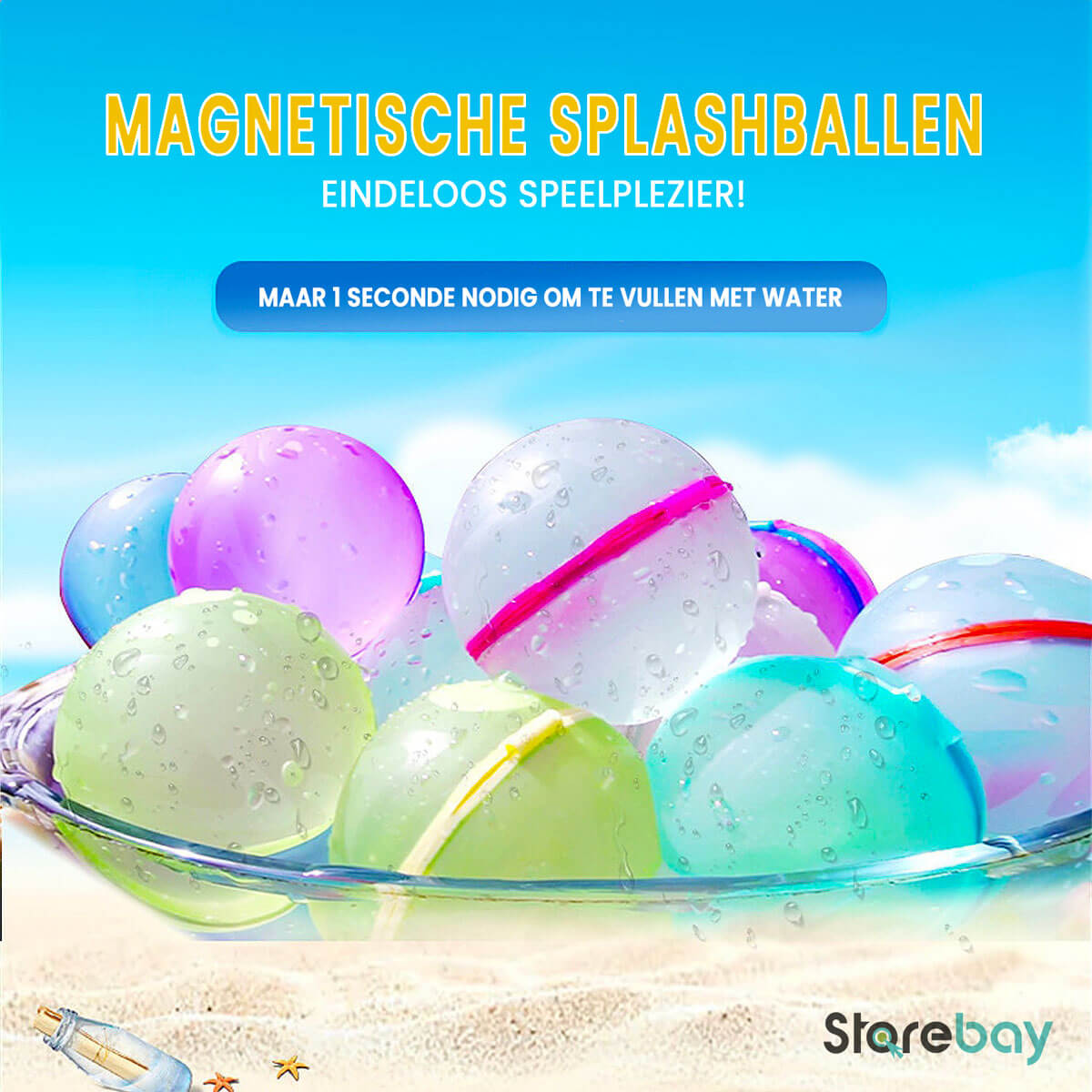 SplashBallen™ | Wiederverwendbare magnetische Wasserballons