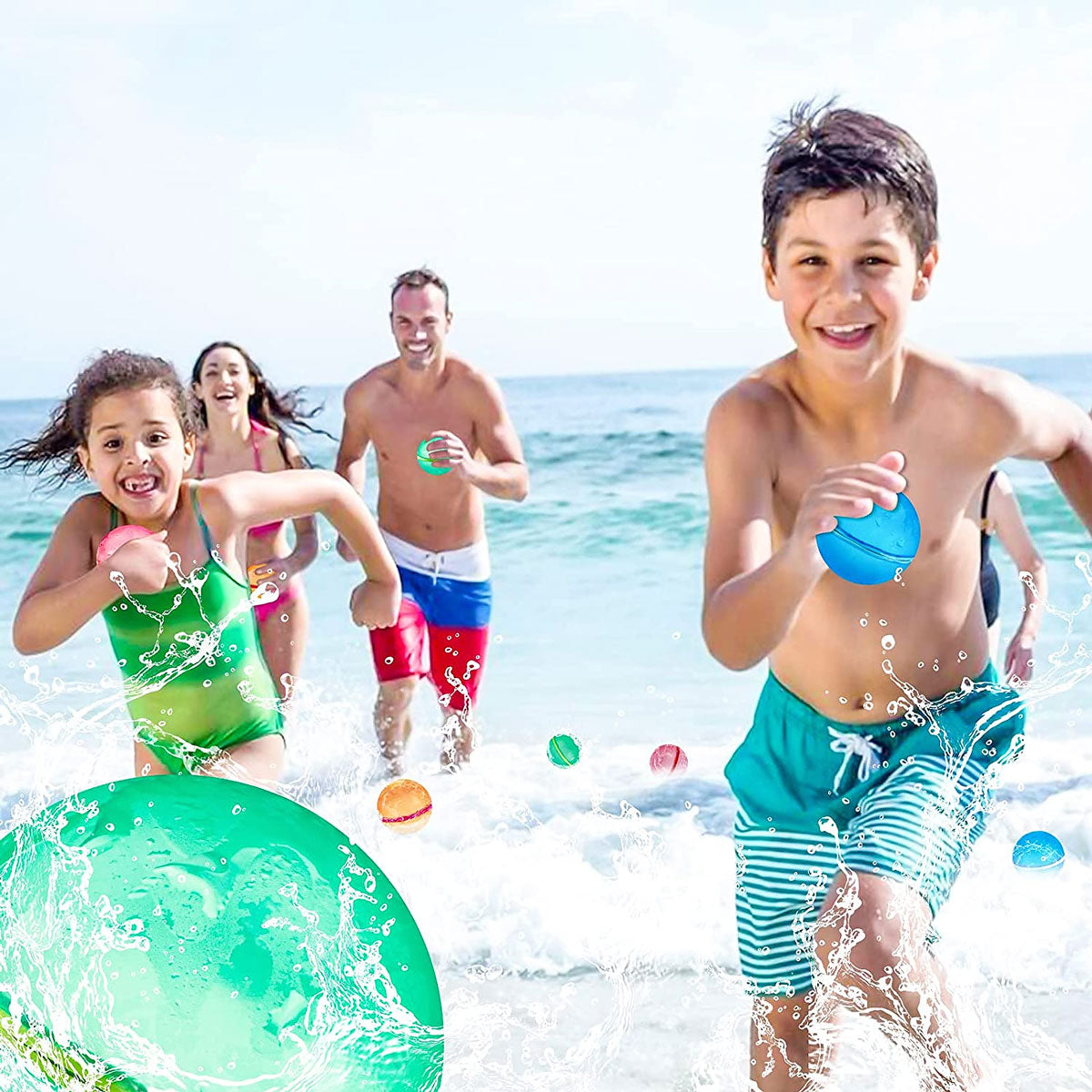 SplashBallen™ | Wiederverwendbare magnetische Wasserballons