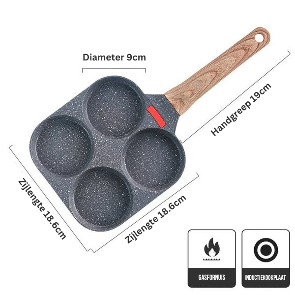 Multi 4-in-1 Antihaft-Pfanne | Ein Muss für deine Pfannensammlung