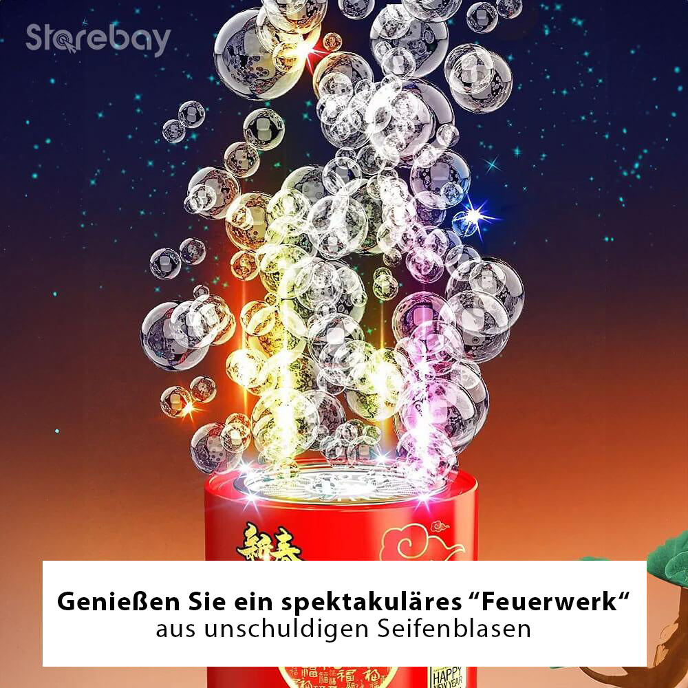 BubbleBlast™ | Feuerwerk-Seifenblasenmaschine