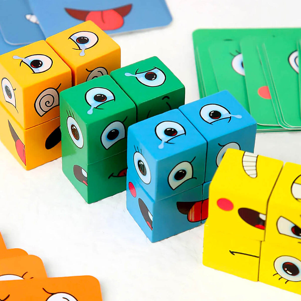 Ausdrucks-Puzzle-Spiel | Spaß für Jung und Alt