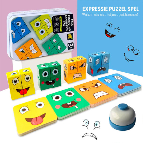 Ausdrucks-Puzzle-Spiel | Spaß für Jung und Alt