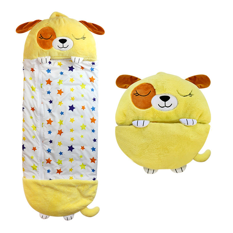Knuddelnest™ - Schlafsack & Kuscheltier in einem
