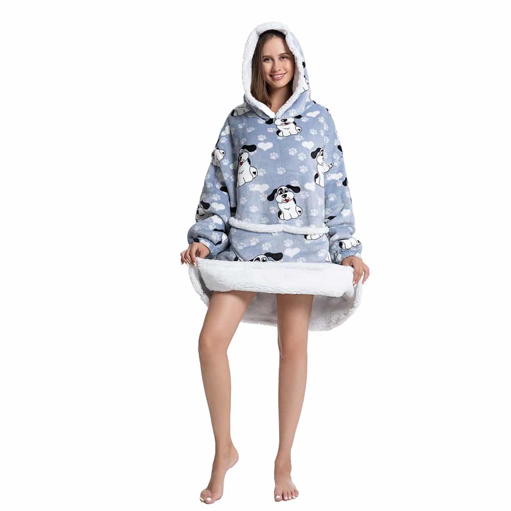 Shoodie™ Hund | Nie wieder frieren mit dieser warmen Fleece-Hoodiedecke! Ein Must-Have für diesen Winter!