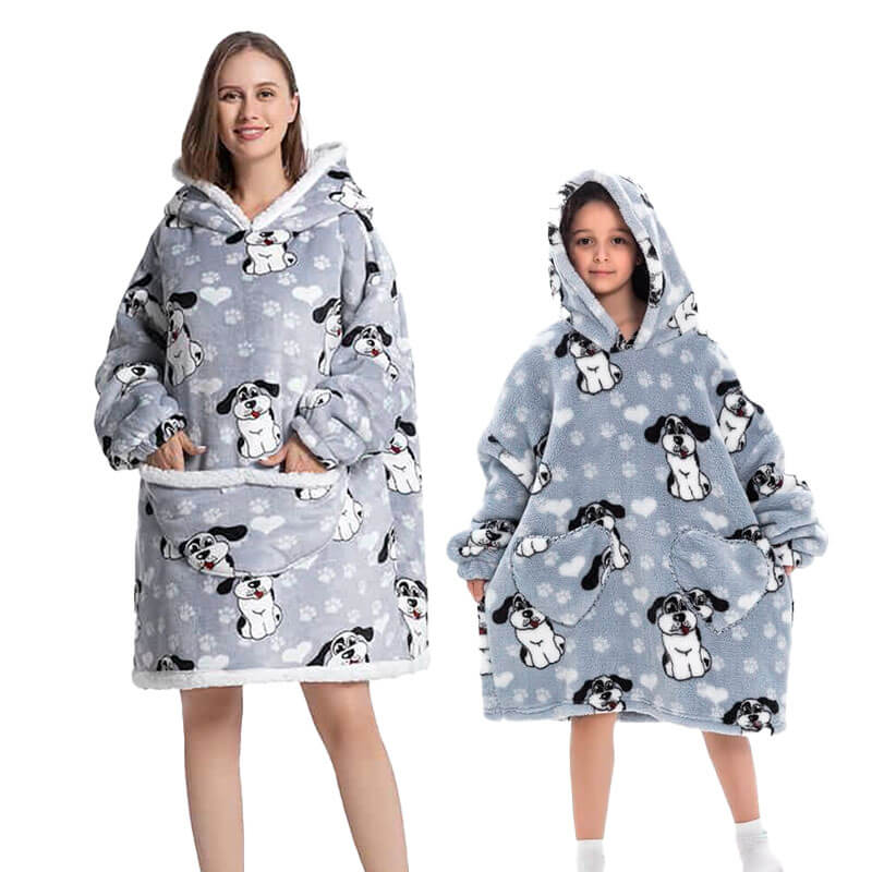 Shoodie™ Hund | Nie wieder frieren mit dieser warmen Fleece-Hoodiedecke! Ein Must-Have für diesen Winter!