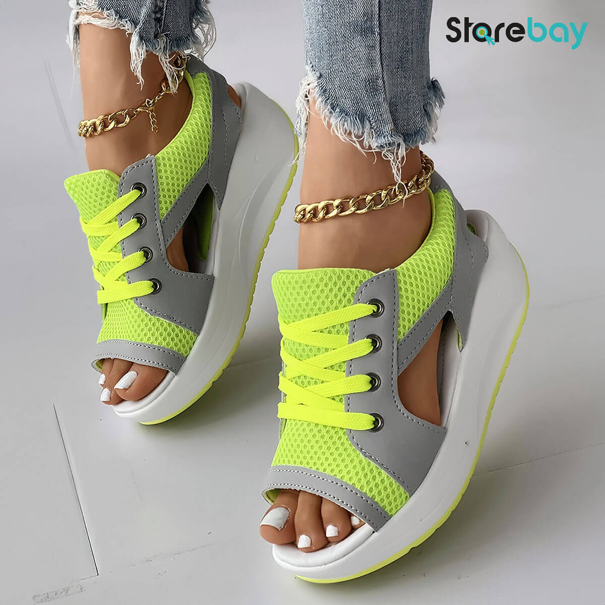 Sneaker Sandale Lily | Der ideale Schuh für den Sommer!