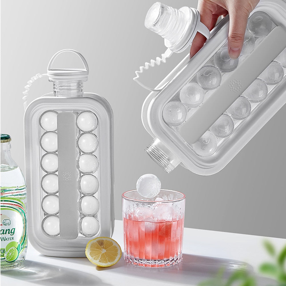 Iceball Maker | Mach ohne Kleckern perfekte runde Eiswürfel!