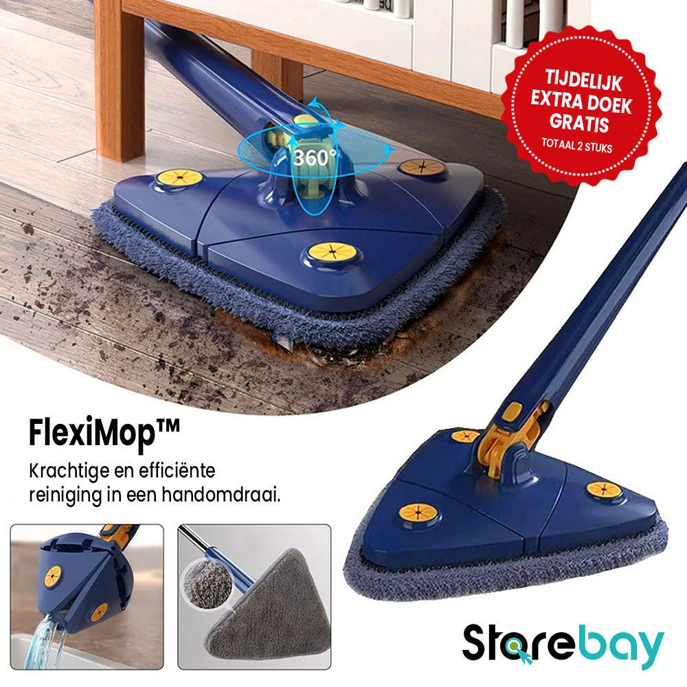 FlexiMop™ | Schnelles Reinigen im ganzen Haus!