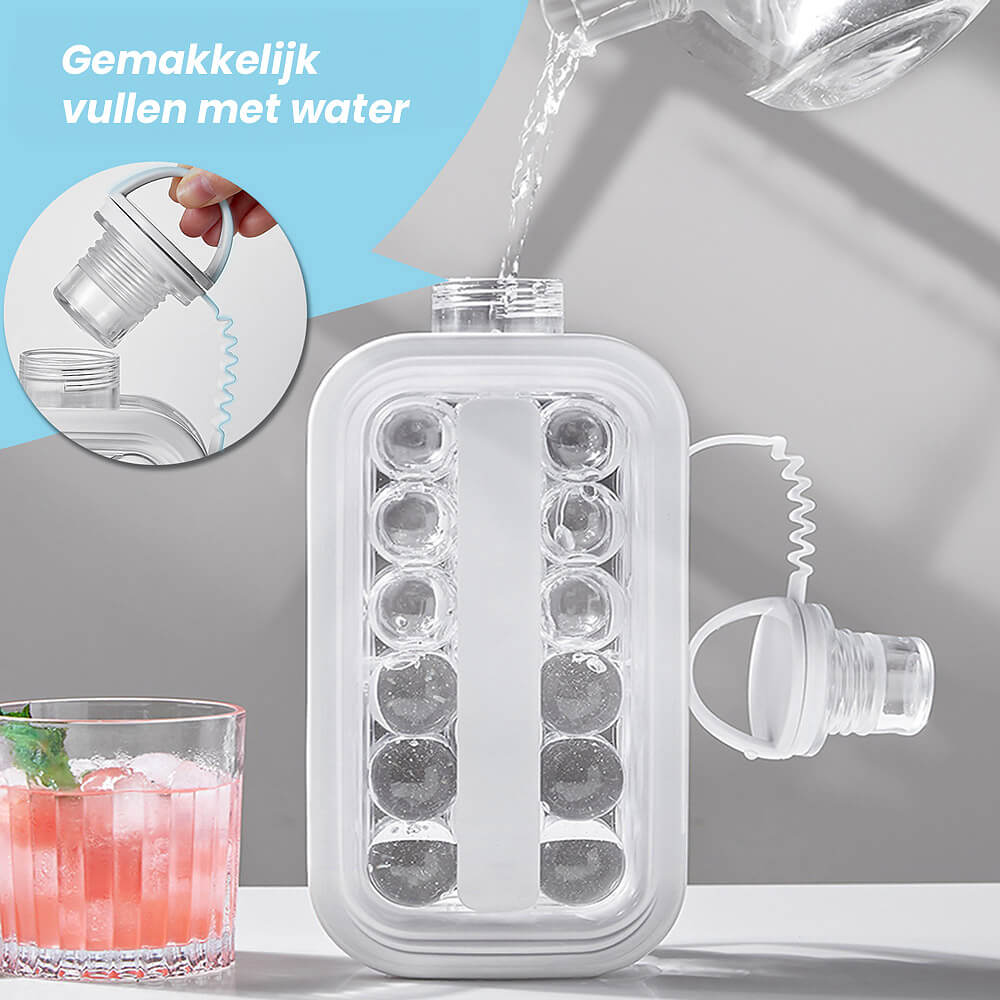 Iceball Maker | Mach ohne Kleckern perfekte runde Eiswürfel!